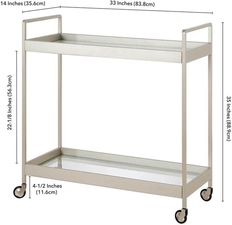 Apprentice Metal Bar Cart