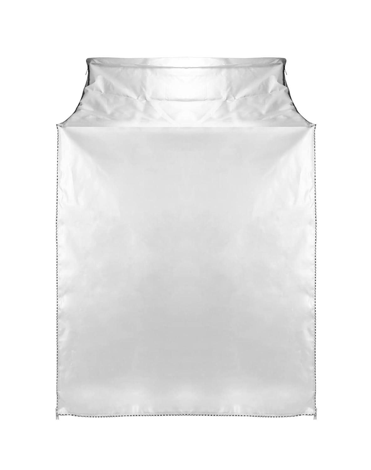 QWORK Washer and Dryer Covers, Heavy Duty Waterproof Washing Machine Cover for Most Top Load or Front Load Machine, Dustproof, All Weather Protection, 29" W x 28" D x 43" H