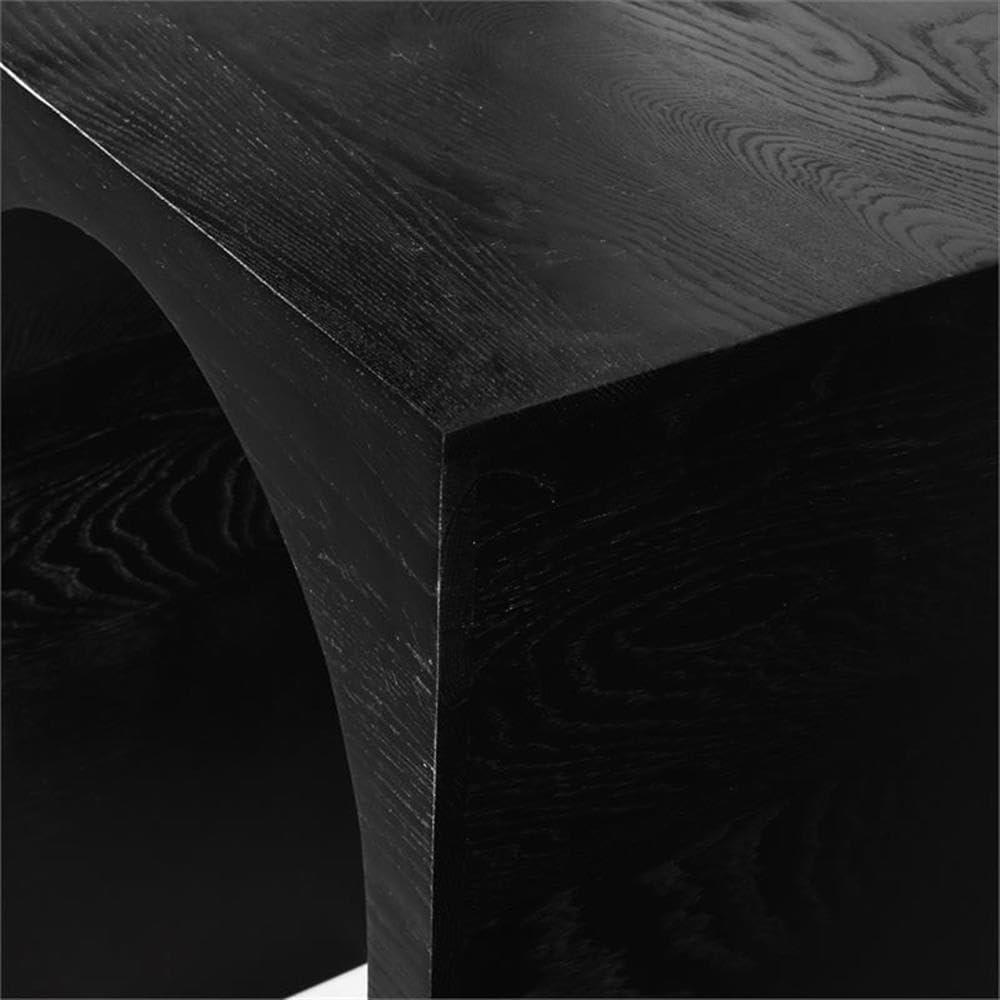 Meridian Furniture June Black Oak Console Table