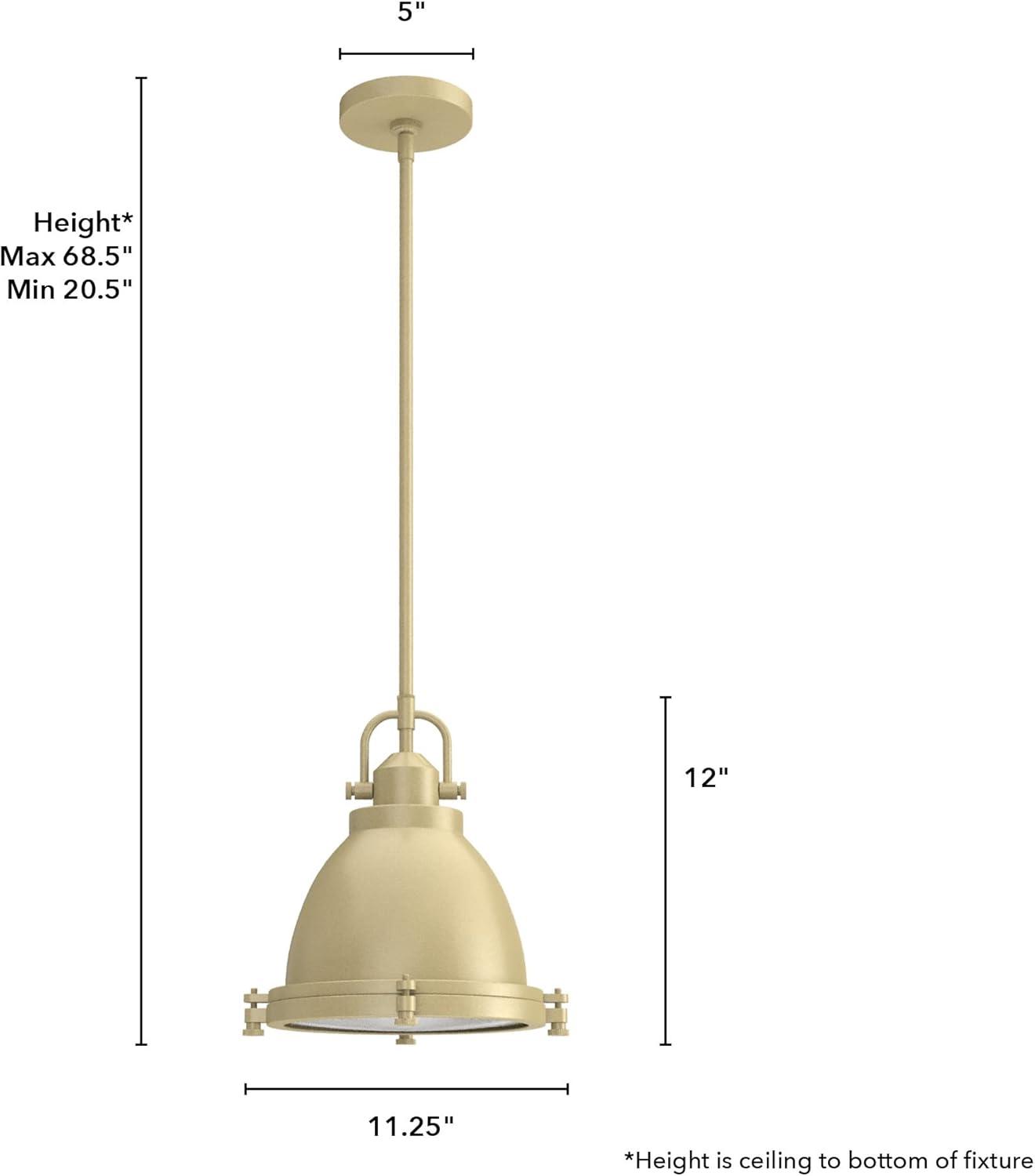 Bridgemoor 1 Light Dome Pendant