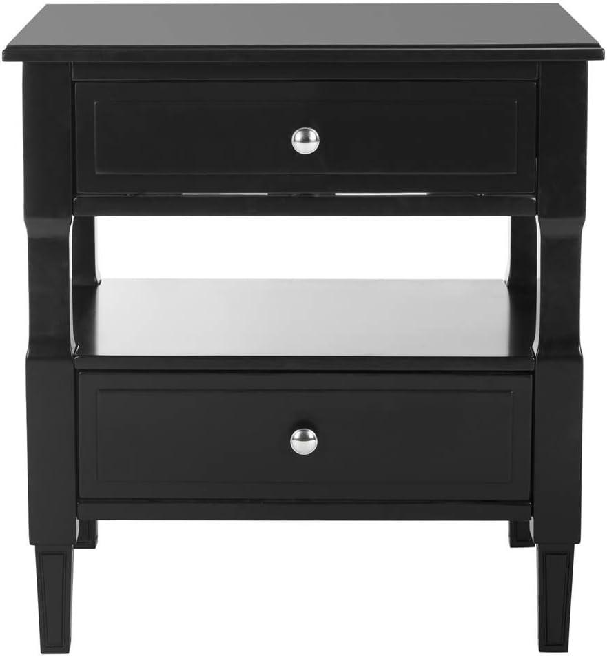 Jenson Side Table - Black - Safavieh.