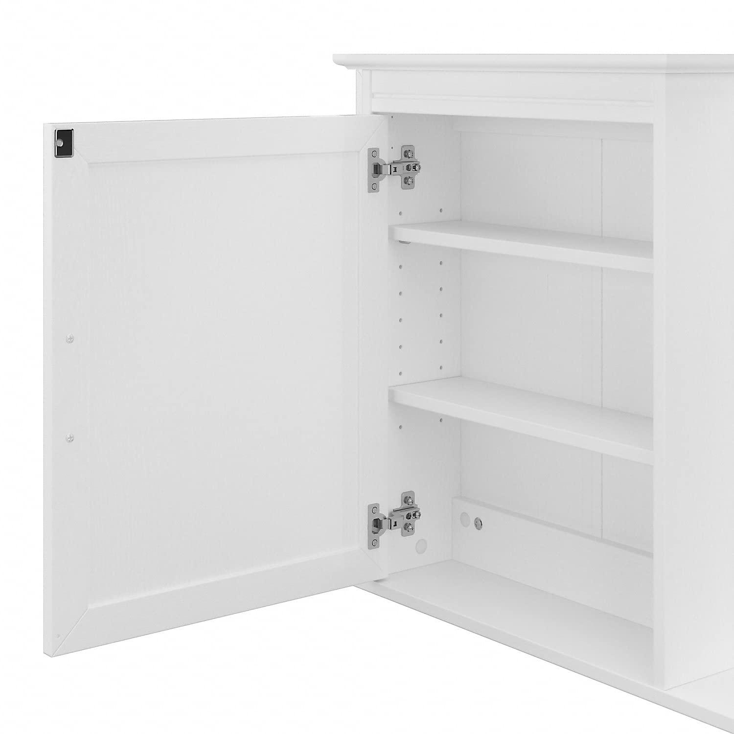 32''W Surface Framed Medicine Cabinet with Mirror