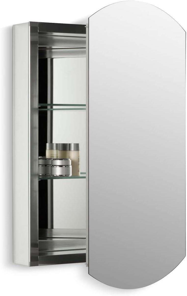 Kohler Archer® 20" x 31" Single Door Frameless Mirrored Medicine Cabinet