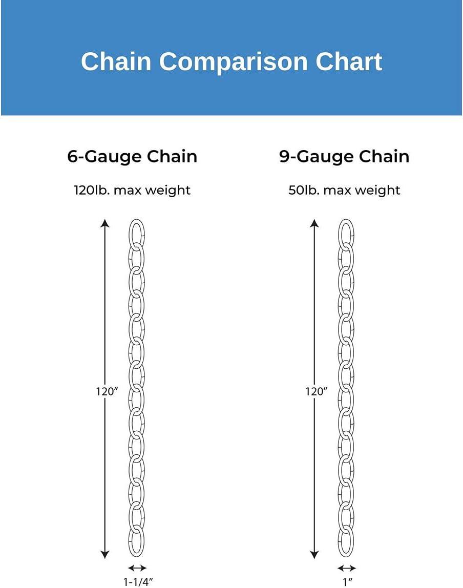 10' of 9 Gauge Chain