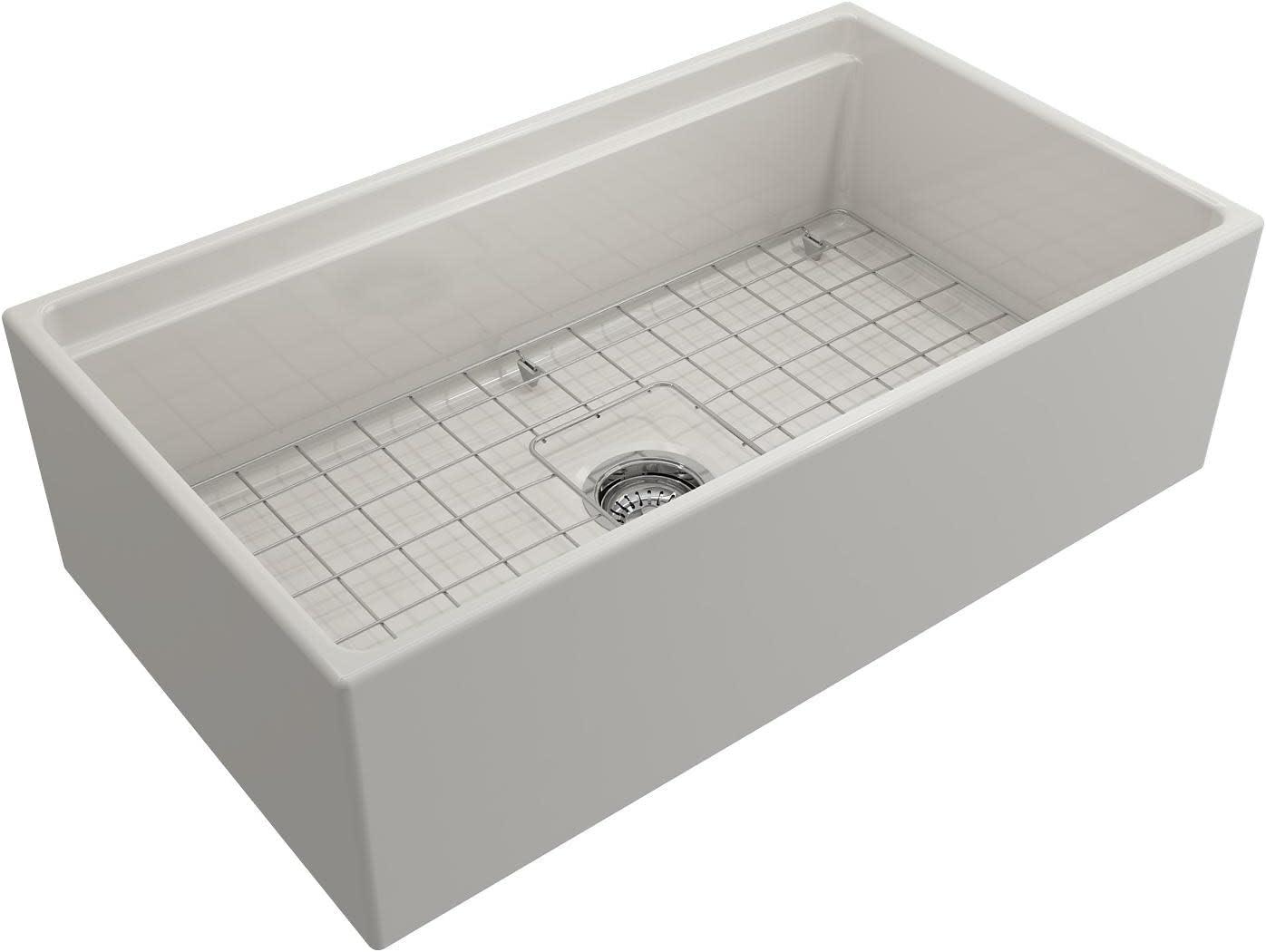Contempo 33'' L Farmhouse Apron-Front Fireclay Kitchen Sink