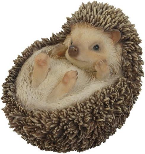Hi-Line Gift Ltd. Hedgehog On Back Statue