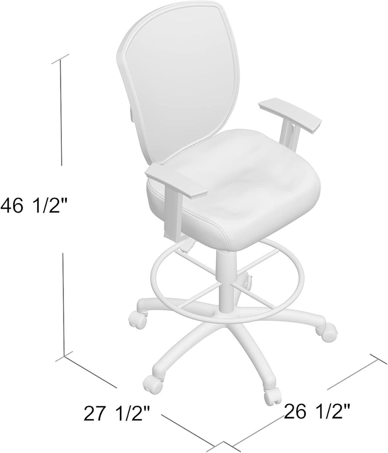 Boss Office Products Mesh Drafting Chair