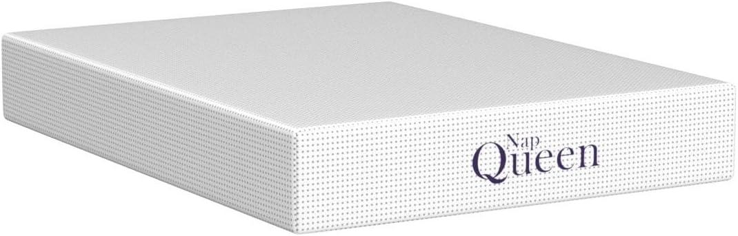 NapQueen 10" Queen Bamboo Charcoal Memory Foam Mattress