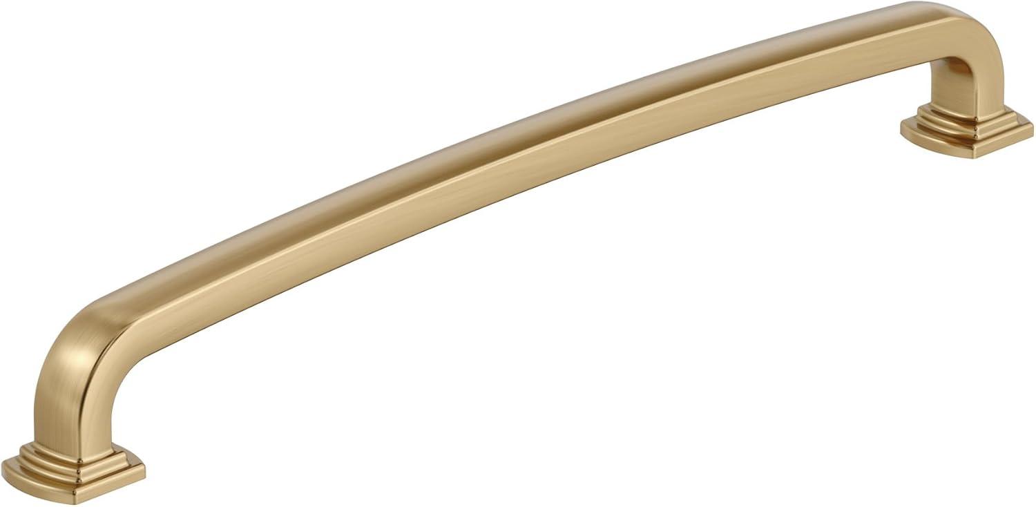 Amerock Surpass 8-13/16 inch (224mm) Center-to-Center Champagne Bronze Cabinet Pull