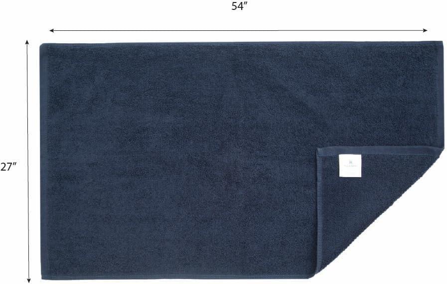 Hand Towels - 6-Pack, Softest 100% Cotton by California Design Den - Navy Blue, Six-Pcs Hand Towels