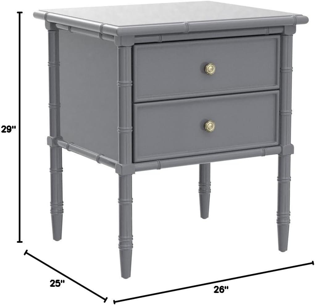 Niah 2 Drawer Nightstand  - Safavieh