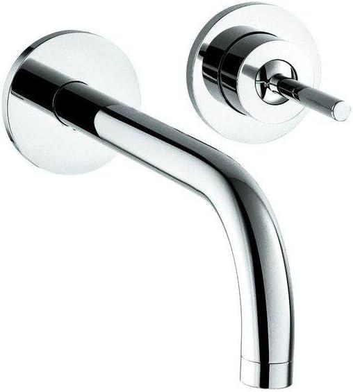 AXOR Uno Modern  Hand Polished 1-Handle Bathroom Sink Faucet Chrome, Small