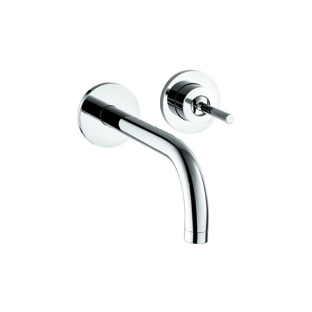 AXOR Uno Modern  Hand Polished 1-Handle Bathroom Sink Faucet Chrome, Small