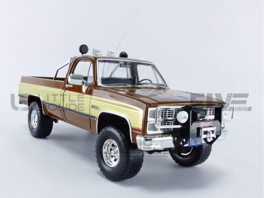 1982 GMC K-2500 Sierra Grande Pickup Truck Brown "The Fall Guy" (1981-1986) TV Series 1/18 Diecast Model Car by Greenlight