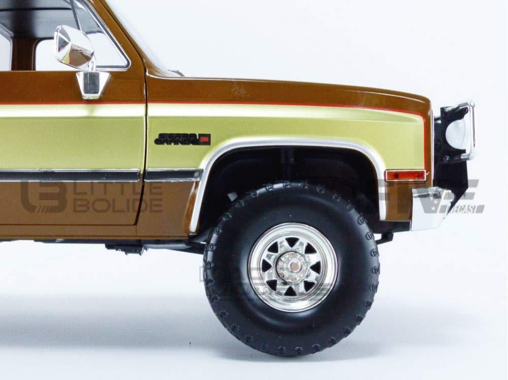 1982 GMC K-2500 Sierra Grande Pickup Truck Brown "The Fall Guy" (1981-1986) TV Series 1/18 Diecast Model Car by Greenlight