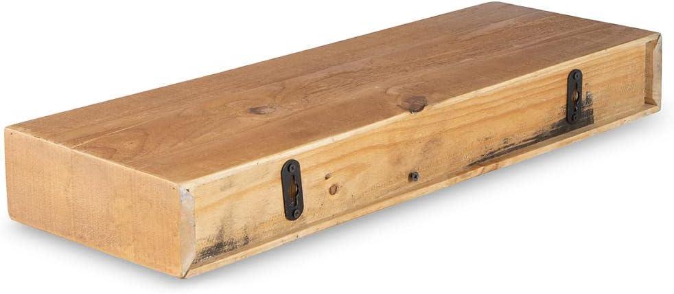 Signature Design by Ashley Corinsville 24" Casual Floating Wall Shelf, Light Brown