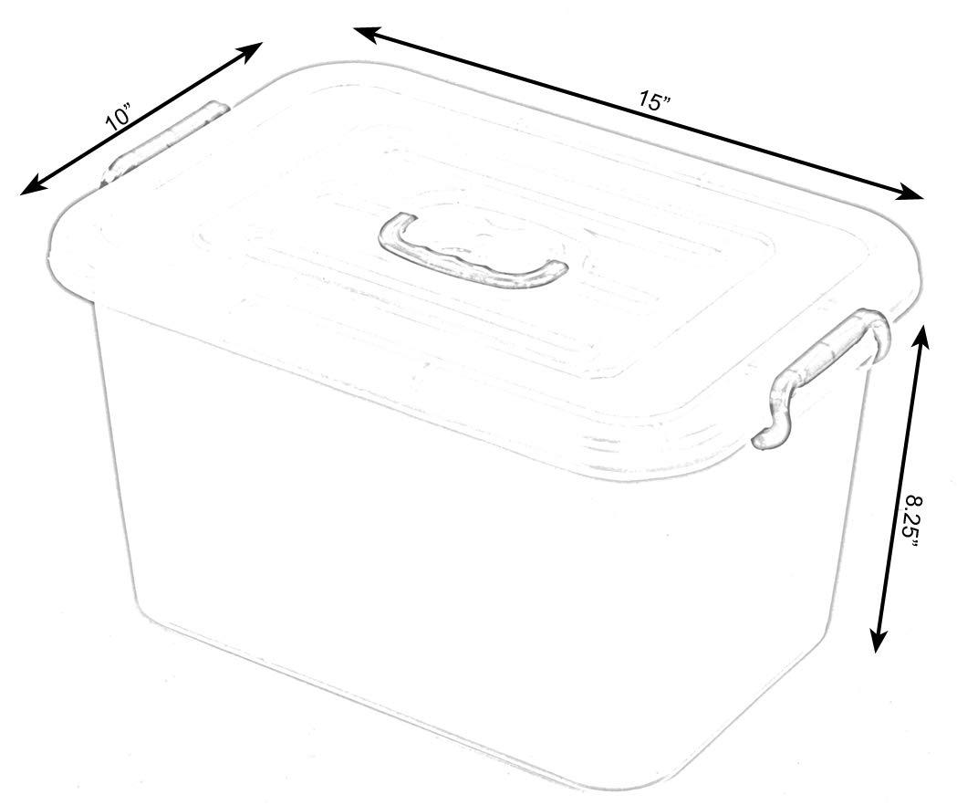 Rebrilliant Storage Container Plastic Box & Reviews | Wayfair
