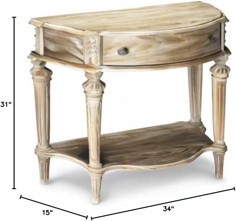 Butler Specialty Masterpiece Halifax Console Table In Driftwood