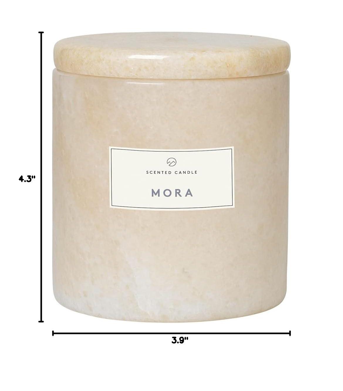 FRABLE Scented Jar Candle- Marble Container