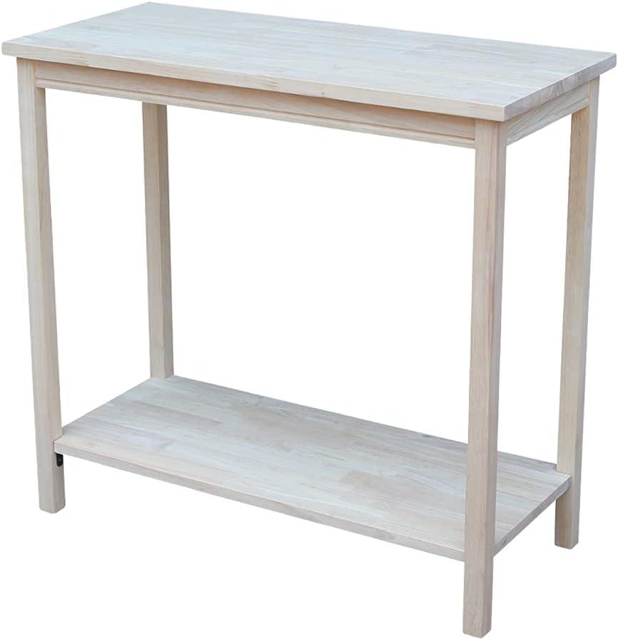 Portman Accent Table Unfinished - International Concepts