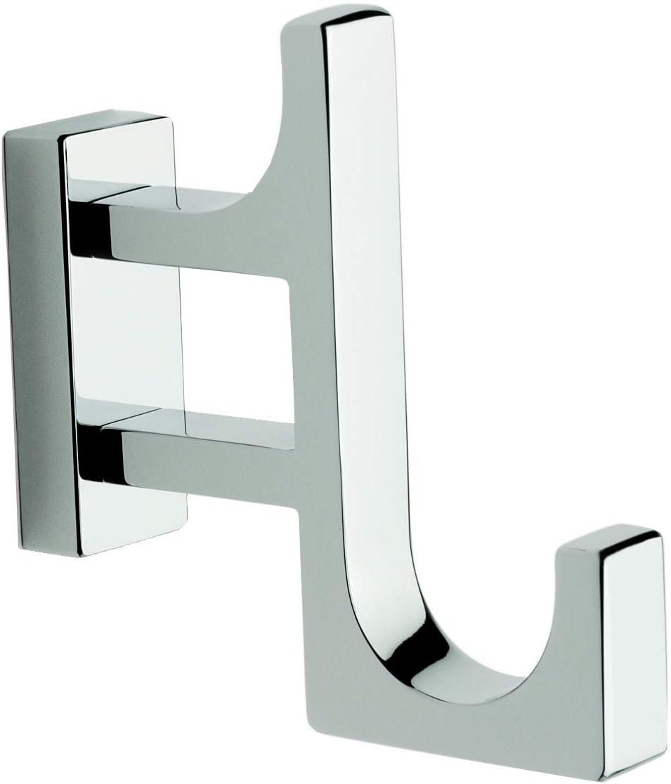 Polished Chrome Modern Single Robe Hook