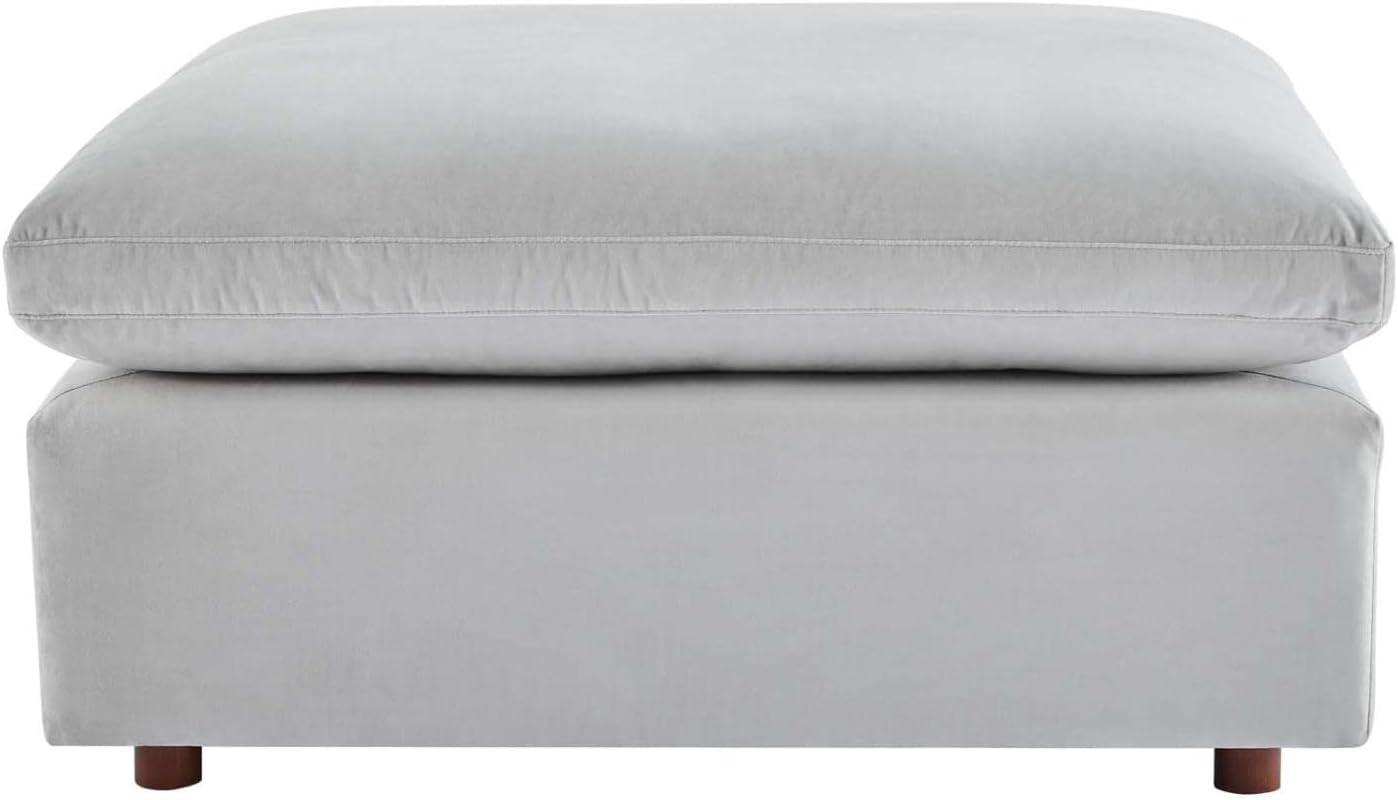 Modway Commix Down Filled Overstuffed Performance Velvet Ottoman