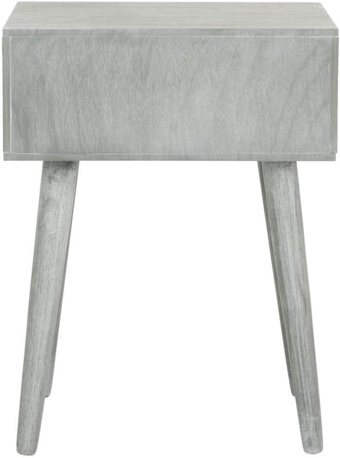 Lyle 1 Drawer Side Table - SlateGrey - Safavieh.