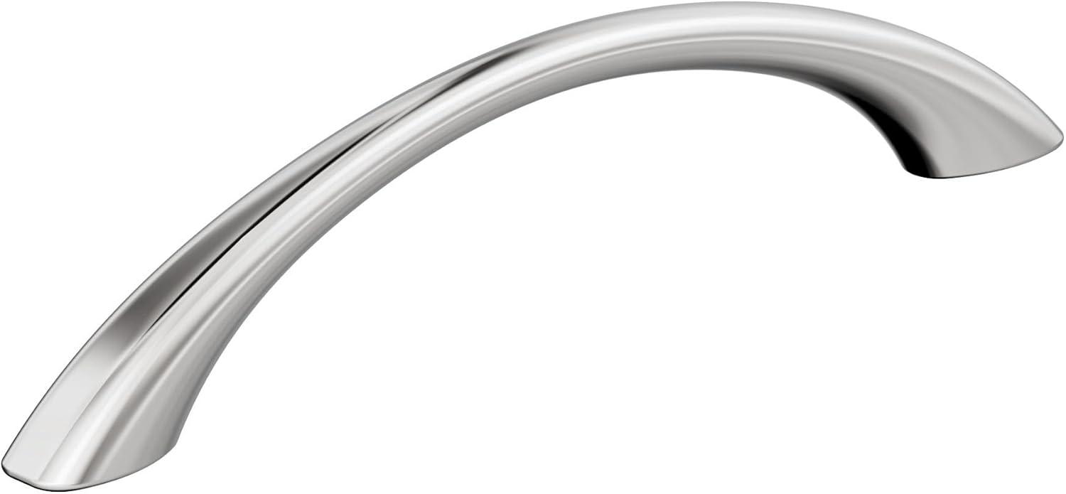 Vaile 5-1/16 inch (128mm) Center-to-Center Satin Nickel Cabinet Pull