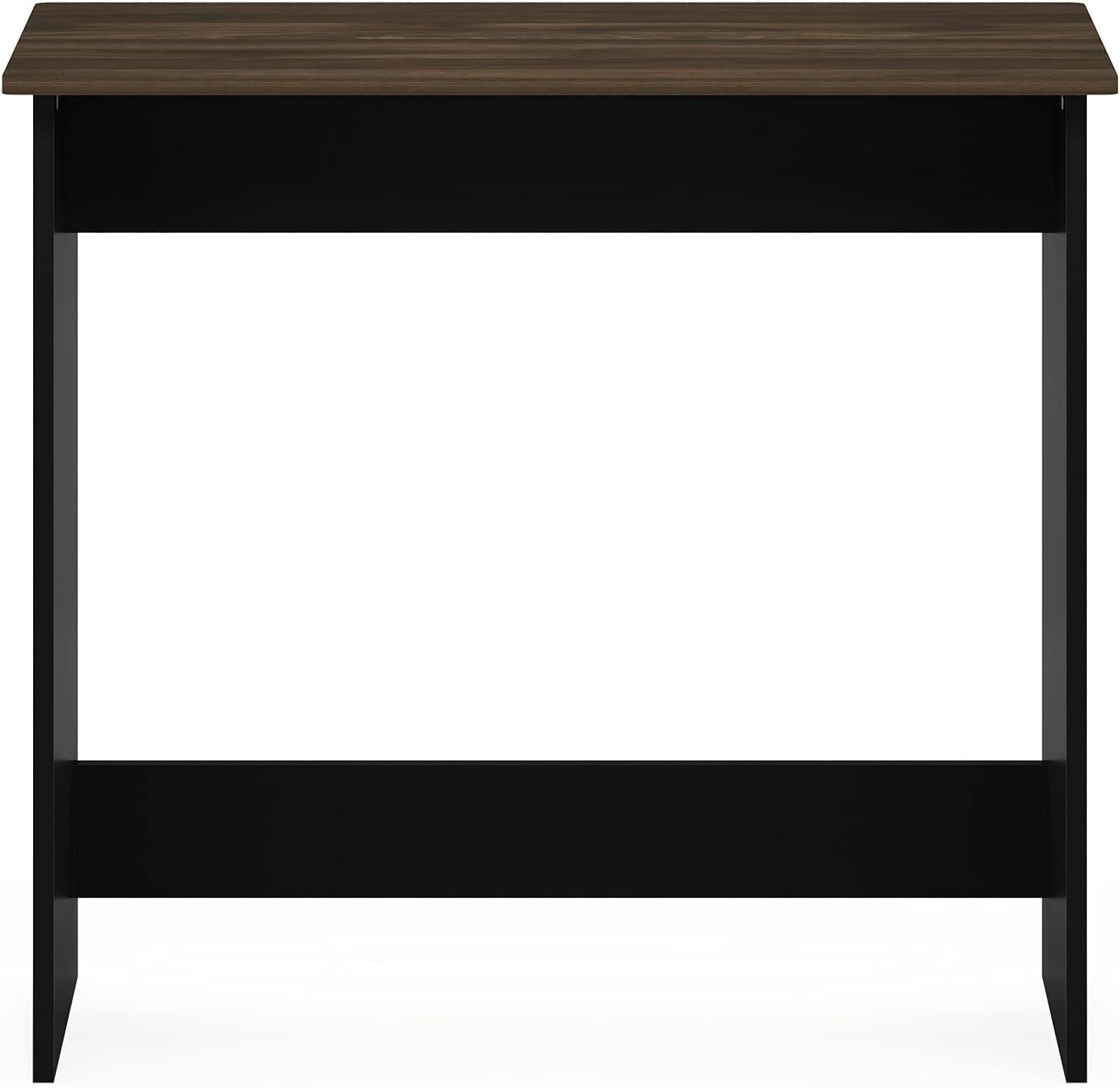 Furinno  Simplistic Study Table - Columbia Walnut & Black