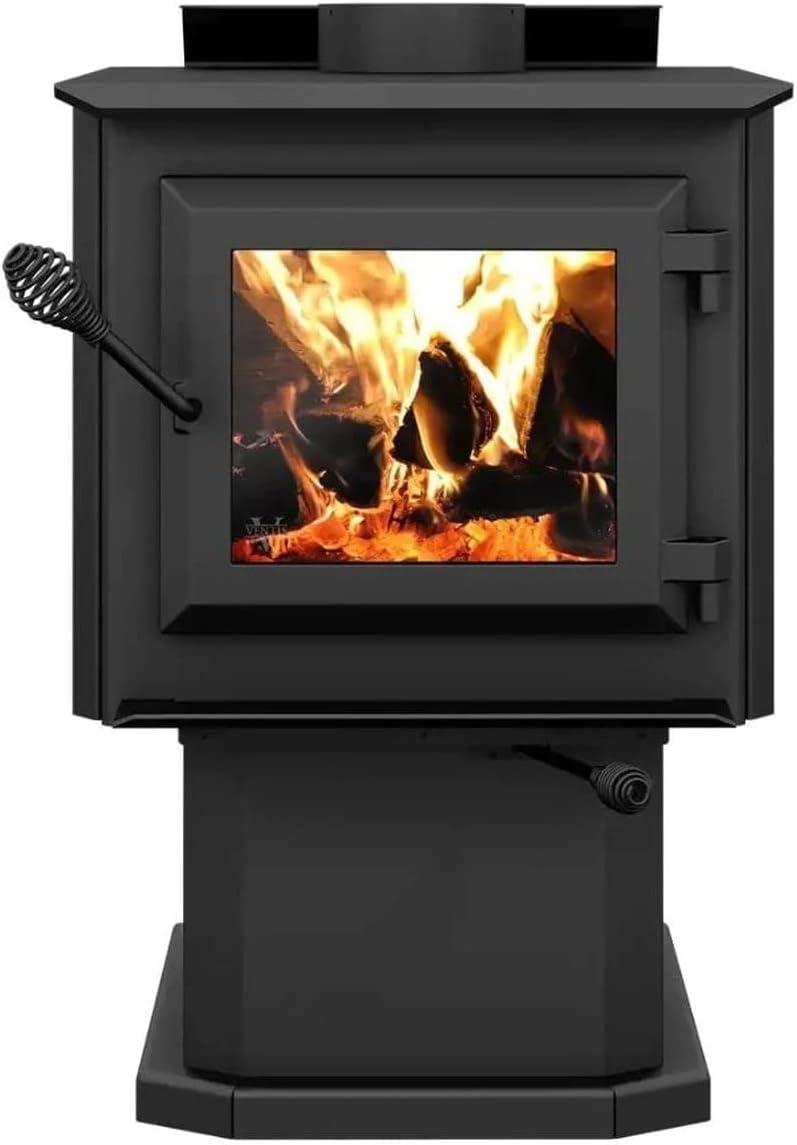 Ventis Wood Burning Stove With Pedestal