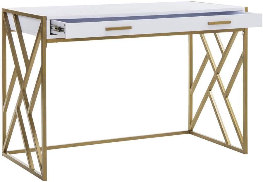 Elaine 1 Drawer Desk  - Safavieh