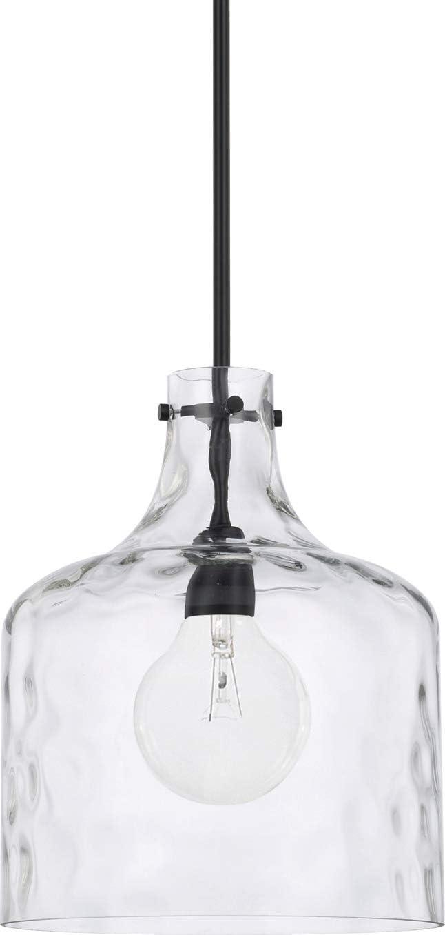 Capital Lighting 325717 1 Light 15" Tall Pendant - Black