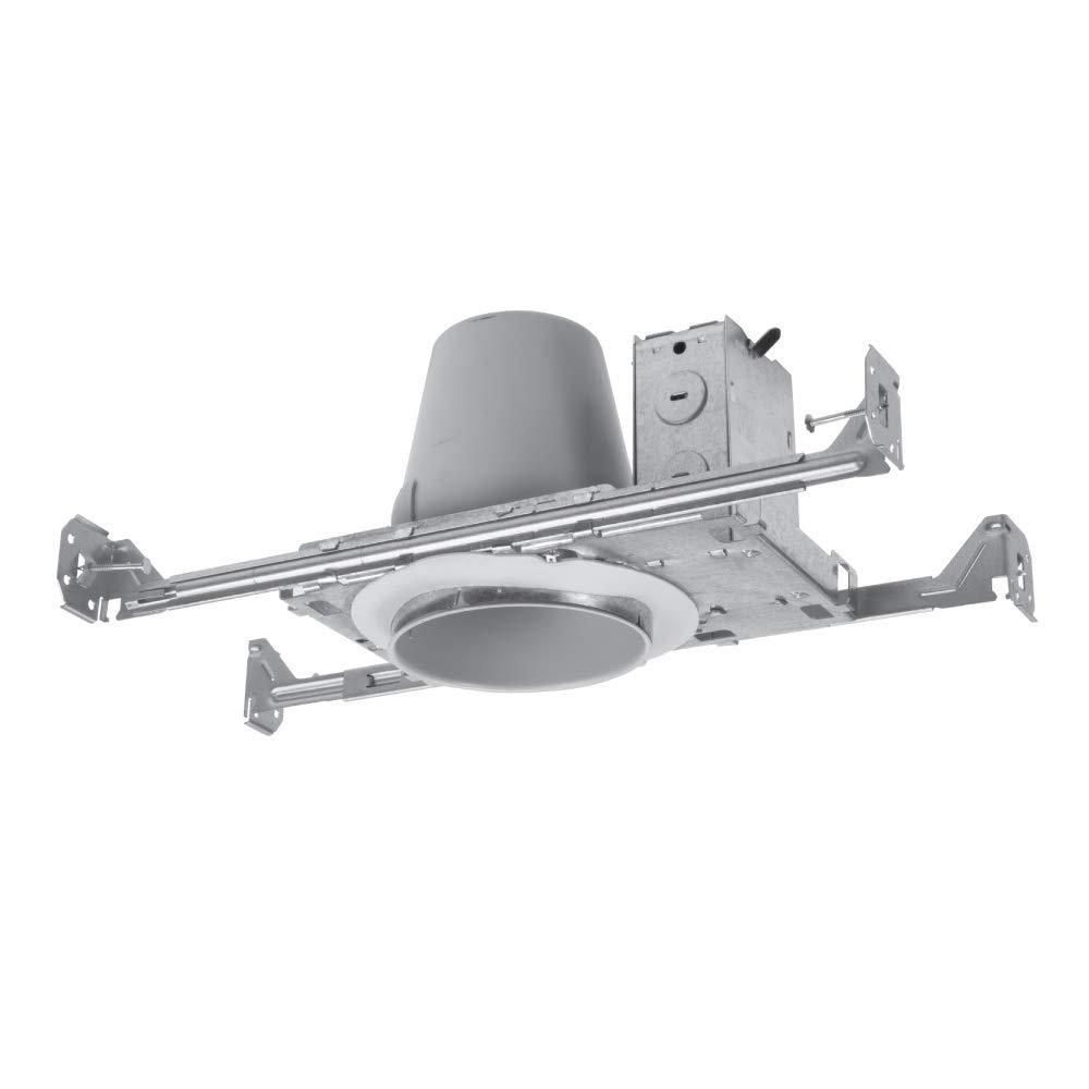 Halo White 4.375 in. W Aluminum Incandescent Recessed Lighting Housing