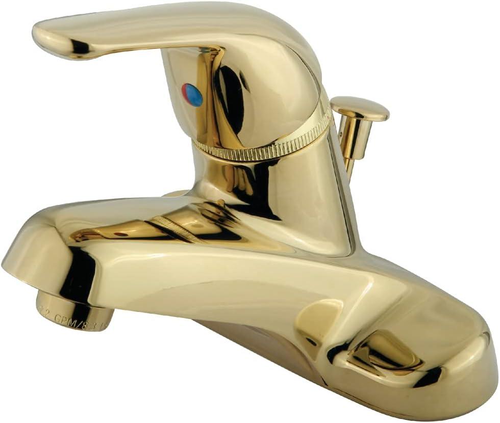 Kingston Brass Chatham Single-Handle Deck Mount 4" Centerset Bathroom Faucet