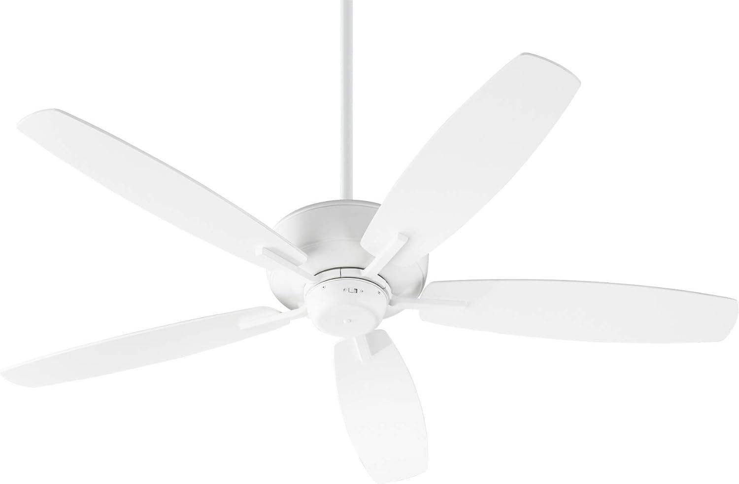 Quorum International 7052 Breeze 52" 5 Blade Indoor Ceiling Fan - White