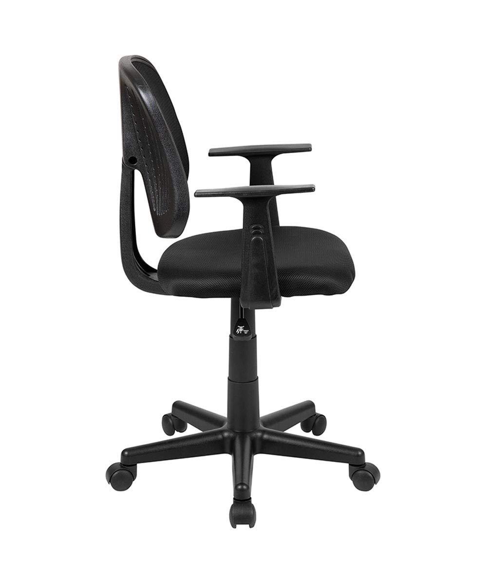 Flash Furniture Meridian Mid-Back Swivel Mesh Task Office Chair with Pivot Back