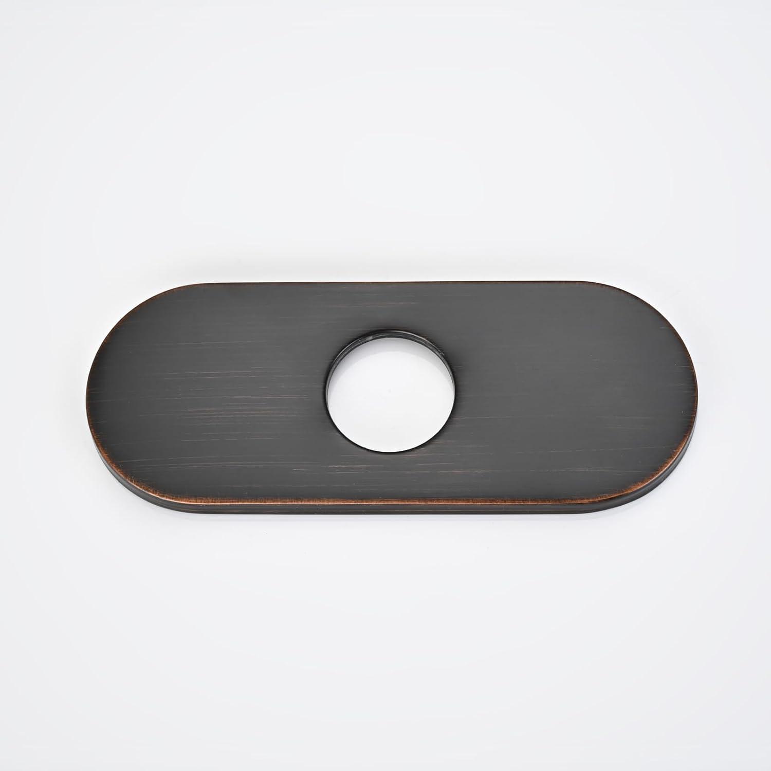 6.3 Inch Oil Rubbed Bronze Stainless Steel Escutcheon Plate