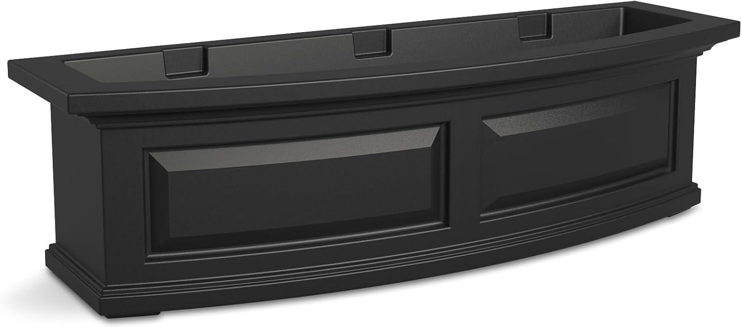 Nantucket Resin Window Box with Water Reservoir