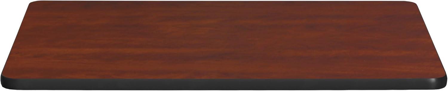 18.5" x 26" Standard Rectangle Table Top- Cherry/ Maple