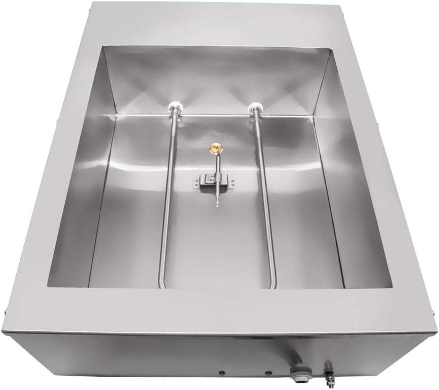 Chocolate Fondue Machine with Manual Control | Stainless steel Professional Small Chocolate Tempering Machine for Home and Commercial Use