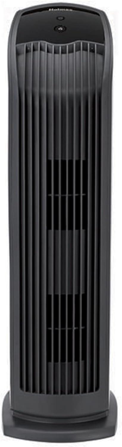 Holmes Black HEPA Air Purifier Tower with Permanent Filter