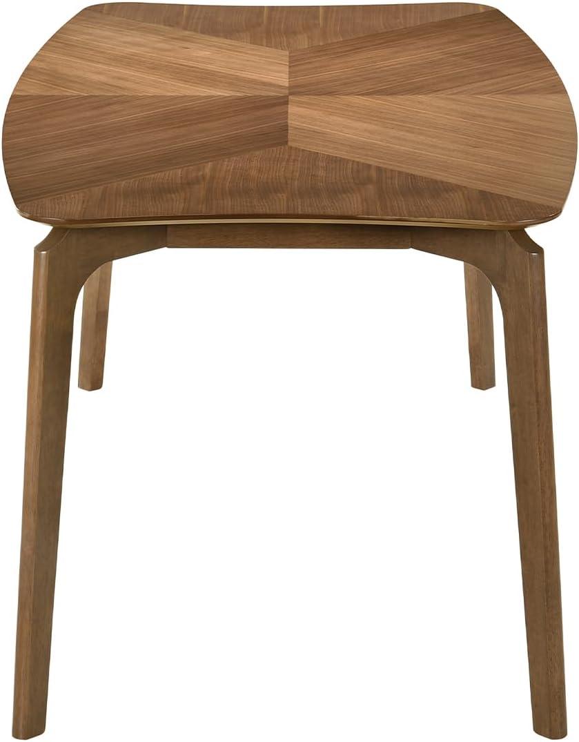 Kalia Wood Dining Table in Walnut Finish