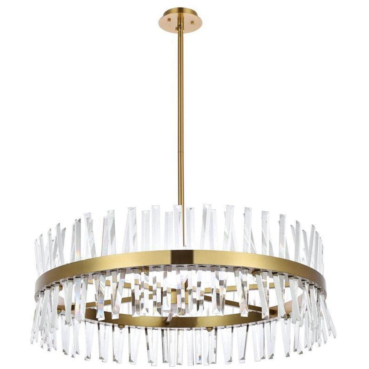 Elegant Lighting Serephina 16 - Light Chandelier in  Satin Gold