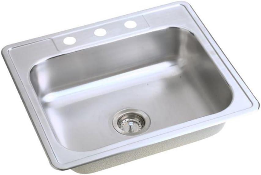 Dayton 25" L x 22" W Drop-In Kitchen Sink