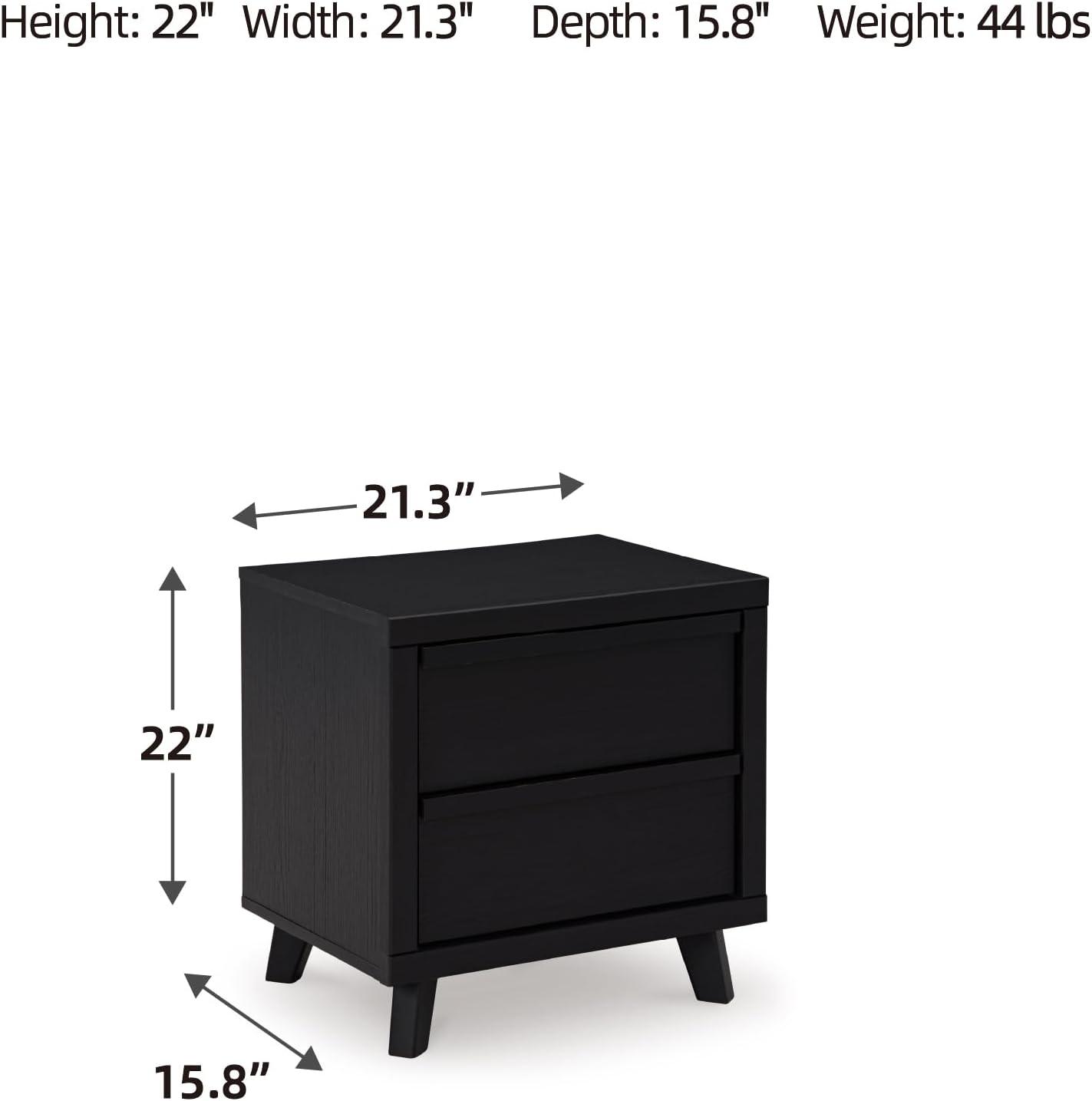 George Oliver Aydia 21.3'' W Nightstand