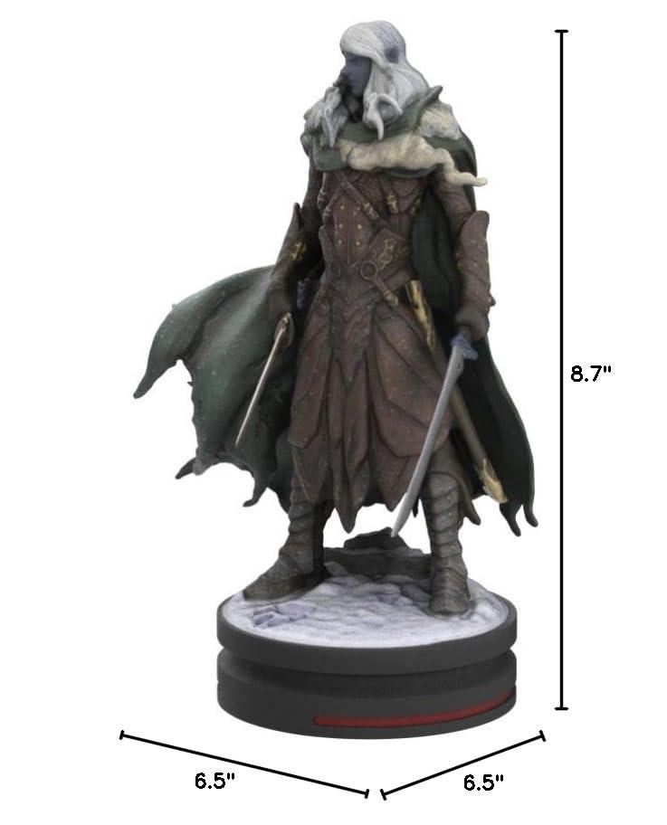Dungeons and Dragons Drizzt Do'Urden Modern Icons Statue