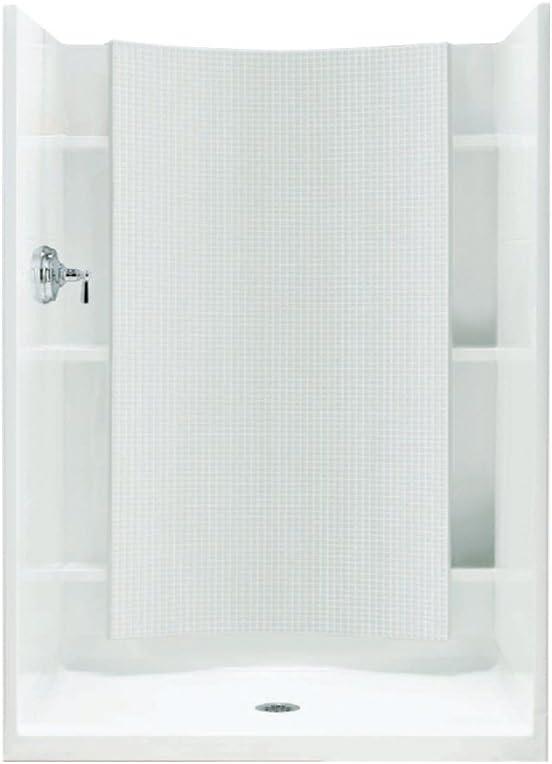 Accord White Vikrell 42" x 36" Four-Piece Shower Kit