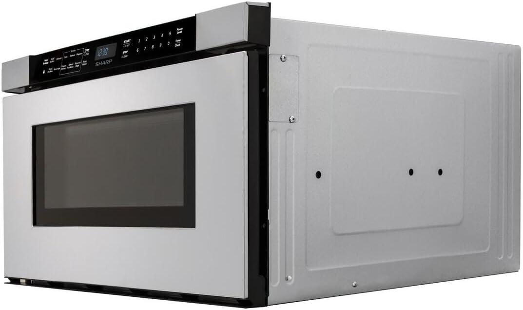 Sharp 1.2 Cubic Feet 950 Watt Built-In Microwave with Sensor Cooking