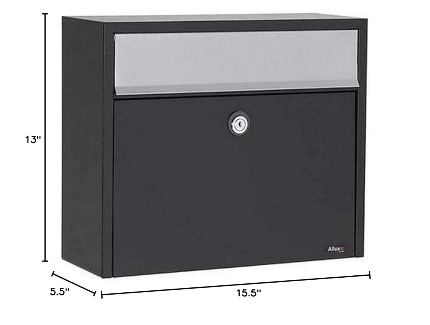 Qualarc Allux Locking Wall Mounted Mailbox