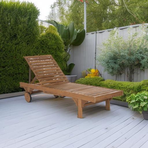 Newport Lounge Chair - Outdoor - PAT7022 - Natural/Beige -Safavieh